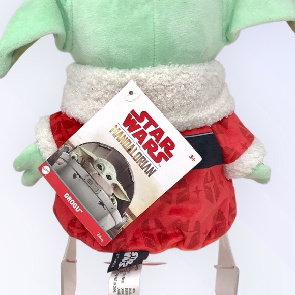 Star Wars NWT Baby Yoda Santa Claus Christmas Holiday Grogu The Mandalorian - Picture 5 of 8
